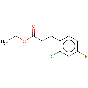 CAS No:377083-93-7 3-(2-Chloro-4-fluoro-phenyl)-propionic acid ethyl ester