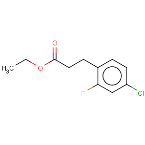 CAS No:377083-98-2 3-(4-Chloro-2-fluoro-phenyl)-propionic acid ethyl ester