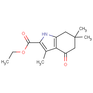 CAS No:37711-24-3 ethyl 3,6,6-trimethyl-4-oxo-5,7-dihydro-1H-indole-2-carboxylate