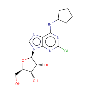 CAS No:37739-05-2 Adenosine,2-chloro-N-cyclopentyl-