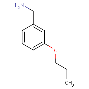 CAS No:37806-33-0 (3-propoxyphenyl)methanamine