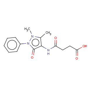 CAS No:37833-24-2 N-(1,5-Dimethyl-3-oxo-2-phenyl-2,3-dihydro-1H-pyrazol-4-yl)-succinamic acid