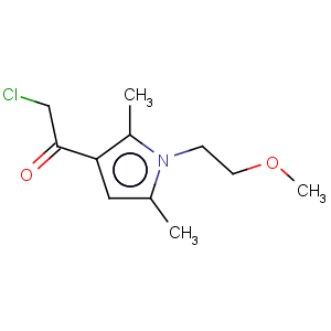 CAS No:379241-47-1 Ethanone,2-chloro-1-[1-(2-methoxyethyl)-2,5-dimethyl-1H-pyrrol-3-yl]-