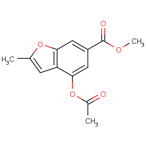 CAS No:37978-61-3 methyl 4-acetyloxy-2-methyl-1-benzofuran-6-carboxylate