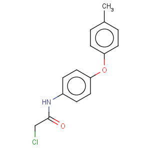 CAS No:38008-32-1 2-chloro-N-[4-(4-methylphenoxy)phenyl]acetamide