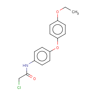 CAS No:38008-37-6 Acetamide,2-chloro-N-[4-(4-ethoxyphenoxy)phenyl]-