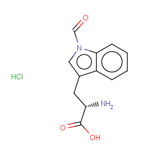 CAS No:38023-86-8 L-Tryptophan,1-formyl-, hydrochloride (1:1)