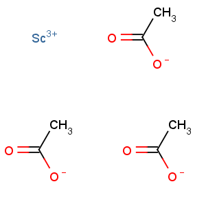 CAS No:3804-23-7 Scandium acetate