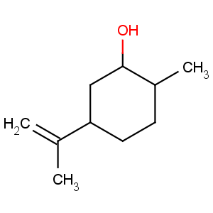 CAS No:38049-26-2 Cyclohexanol,2-methyl-5-(1-methylethenyl)-, (1R,2R,5R)-rel-