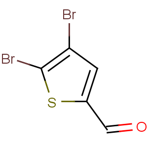 CAS No:38071-22-6 4,5-dibromothiophene-2-carbaldehyde