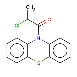 CAS No:38076-63-0 1-Propanone,2-chloro-1-(10H-phenothiazin-10-yl)-