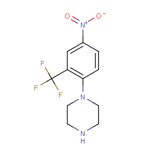 CAS No:381242-61-1 1-[4-nitro-2-(trifluoromethyl)phenyl]piperazine