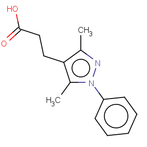 CAS No:381697-36-5 3-(3,5-dimethyl-1-phenyl-1H-pyrazol-4-yl)propanoic acid