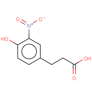 CAS No:38196-09-7 Benzenepropanoic acid,4-hydroxy-3-nitro-