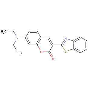 CAS No:38215-36-0 3-(1,3-benzothiazol-2-yl)-7-(diethylamino)chromen-2-one