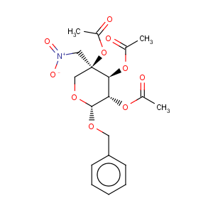 CAS No:383173-65-7 benzyl 2,3,4-tri-o-acetyl-4-nitromethyl-beta-d-arabinopyranose