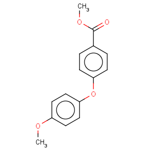 CAS No:38342-84-6 Benzoic acid,4-(4-methoxyphenoxy)-, methyl ester