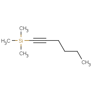 CAS No:3844-94-8 hex-1-ynyl(trimethyl)silane