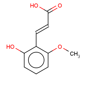 CAS No:38489-79-1 3-(2-HYDROXY-6-METHOXY-PHENYL)-ACRYLIC ACID