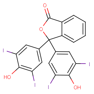 CAS No:386-17-4 3,3-bis(4-hydroxy-3,5-diiodophenyl)-2-benzofuran-1-one