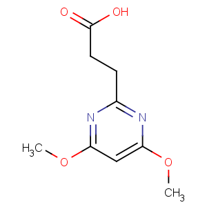 CAS No:386715-41-9 3-(4,6-dimethoxypyrimidin-2-yl)propanoic acid