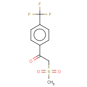 CAS No:386715-52-2 Ethanone,2-(methylsulfonyl)-1-[4-(trifluoromethyl)phenyl]-