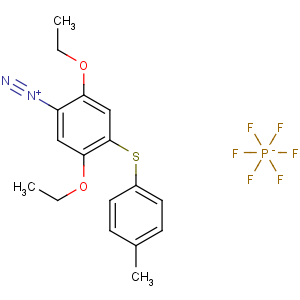 CAS No:38686-70-3 2,5-diethoxy-4-[(p-tolyl)thio]benzenediazonium hexafluorophosphate