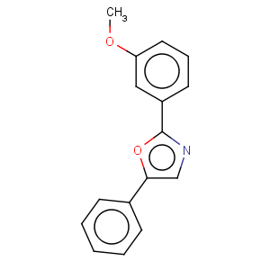 CAS No:38705-20-3 2-(3-methoxyphenyl)-5-phenyloxazole