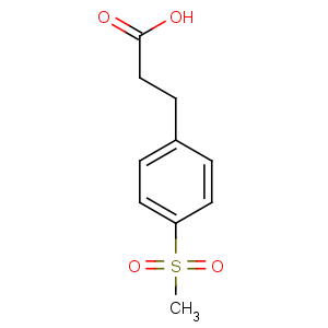 CAS No:387350-46-1 3-(4-methylsulfonylphenyl)propanoic acid
