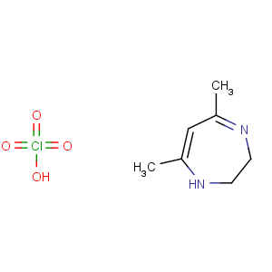 CAS No:38772-18-8 2 7-DIMETHYL-3 6-DIAZACYCLOHEPTA-1 6-DIENE PERCHLORATE