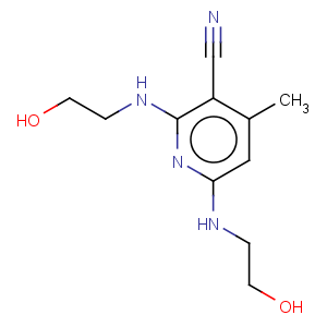 CAS No:38841-88-2 3-Pyridinecarbonitrile,2,6-bis[(2-hydroxyethyl)amino]-4-methyl-