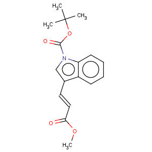 CAS No:388631-93-4 1H-Indole-1-carboxylicacid, 3-[(1E)-3-methoxy-3-oxo-1-propen-1-yl]-, 1,1-dimethylethyl ester