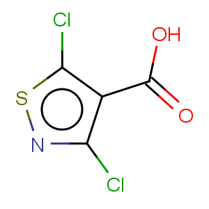 CAS No:3889-59-6 4-Isothiazolecarboxylicacid, 3,5-dichloro-