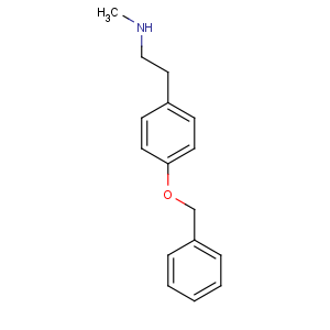 CAS No:38961-21-6 N-methyl-2-(4-phenylmethoxyphenyl)ethanamine