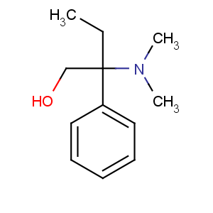 CAS No:39068-94-5 2-(dimethylamino)-2-phenylbutan-1-ol