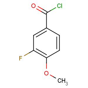 CAS No:3907-15-1 3-fluoro-4-methoxybenzoyl chloride