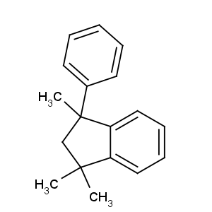 CAS No:3910-35-8 1,1,3-trimethyl-3-phenyl-2H-indene