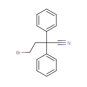 CAS No:39186-58-8 4-bromo-2,2-diphenylbutanenitrile