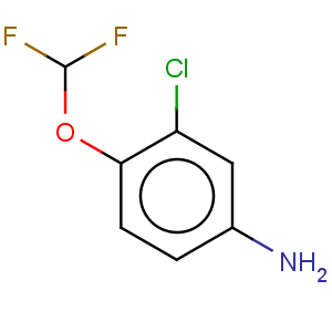 CAS No:39211-55-7 Benzenamine,3-chloro-4-(difluoromethoxy)-
