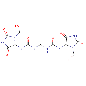 CAS No:39236-46-9 1-[3-(hydroxymethyl)-2,<br />5-dioxoimidazolidin-4-yl]-3-[[[3-(hydroxymethyl)-2,<br />5-dioxoimidazolidin-4-yl]carbamoylamino]methyl]urea