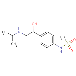 CAS No:3930-20-9 N-[4-[1-hydroxy-2-(propan-2-ylamino)ethyl]phenyl]methanesulfonamide