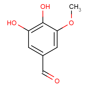 CAS No:3934-87-0 3,4-dihydroxy-5-methoxybenzaldehyde