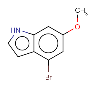 CAS No:393553-55-4 1H-Indole,4-bromo-6-methoxy-