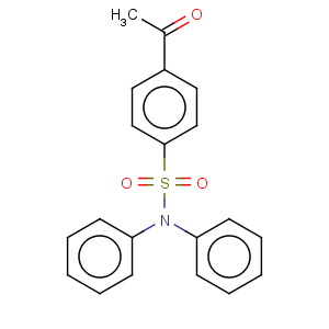 CAS No:3938-79-2 Benzenesulfonamide,4-acetyl-N,N-diphenyl-