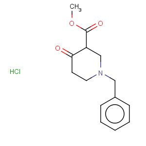 CAS No:3939-01-3 Methyl 1-benzyl-4-oxo-3-piperidine-carboxylate hydrochloride