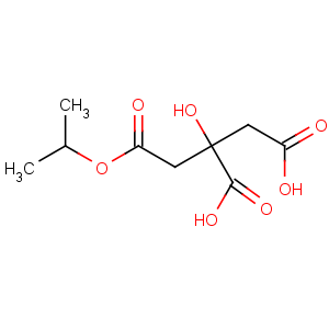 CAS No:39413-05-3 2-hydroxy-2-(2-oxo-2-propan-2-yloxyethyl)butanedioic acid