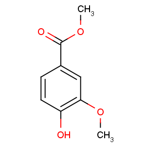 CAS No:3943-74-6 methyl 4-hydroxy-3-methoxybenzoate