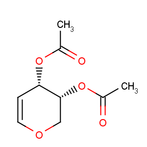 CAS No:3945-17-3 D-erythro-Pent-1-enitol,1,5-anhydro-2-deoxy-, 3,4-diacetate