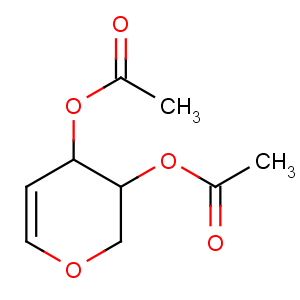 CAS No:3945-18-4 [(3S,4R)-4-acetyloxy-3,4-dihydro-2H-pyran-3-yl] acetate