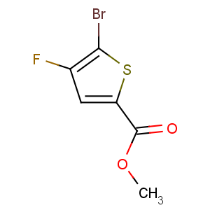 CAS No:395664-59-2 methyl 5-bromo-4-fluorothiophene-2-carboxylate